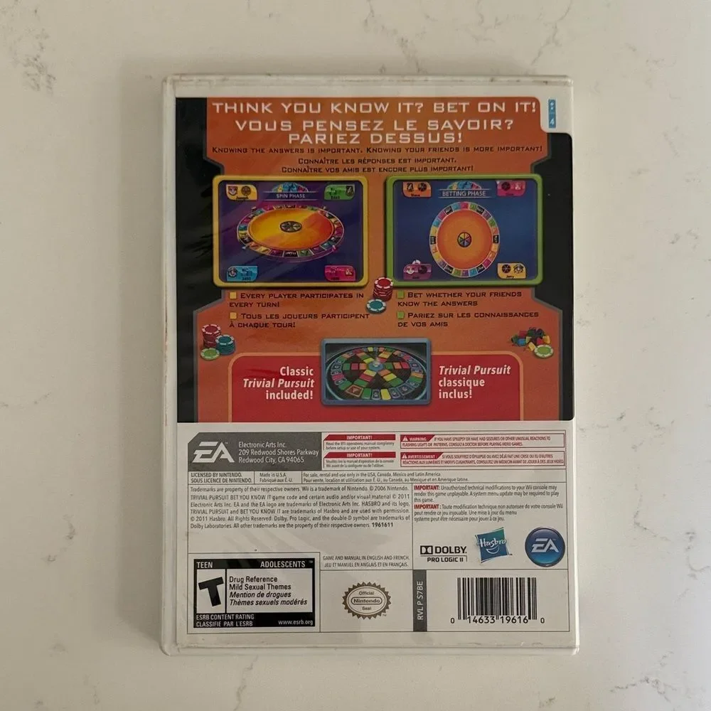 Trivial Pursuit: Bet You Know It for Wii - Multicolor